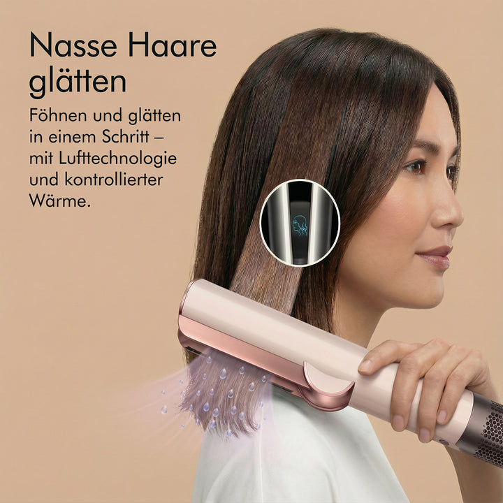 AirStraight™ – Glätten mit Luft statt Hitze